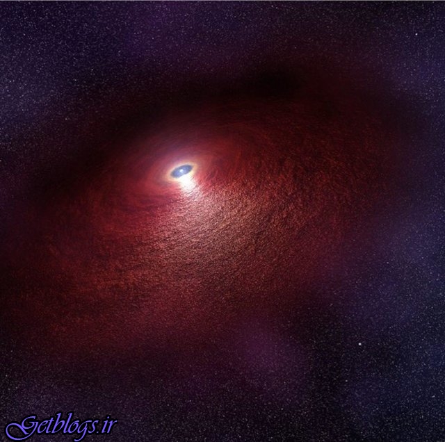 نور عجیب اطراف یک ستاره نوترونی , عکس روز ناسا